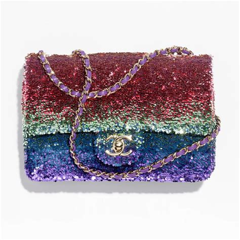 sequin chanel bag|chanel clutch bag.